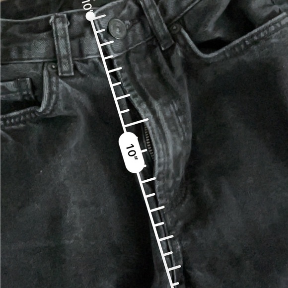 BDG black mom high rise straight leg jeans - Picture 3 of 3